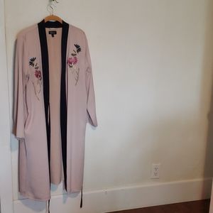 Embroidered robe